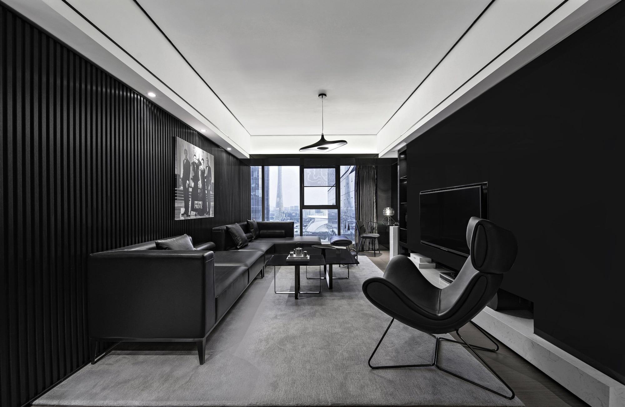 Ascott Ifc Guangzhou Apartment Bagian luar foto