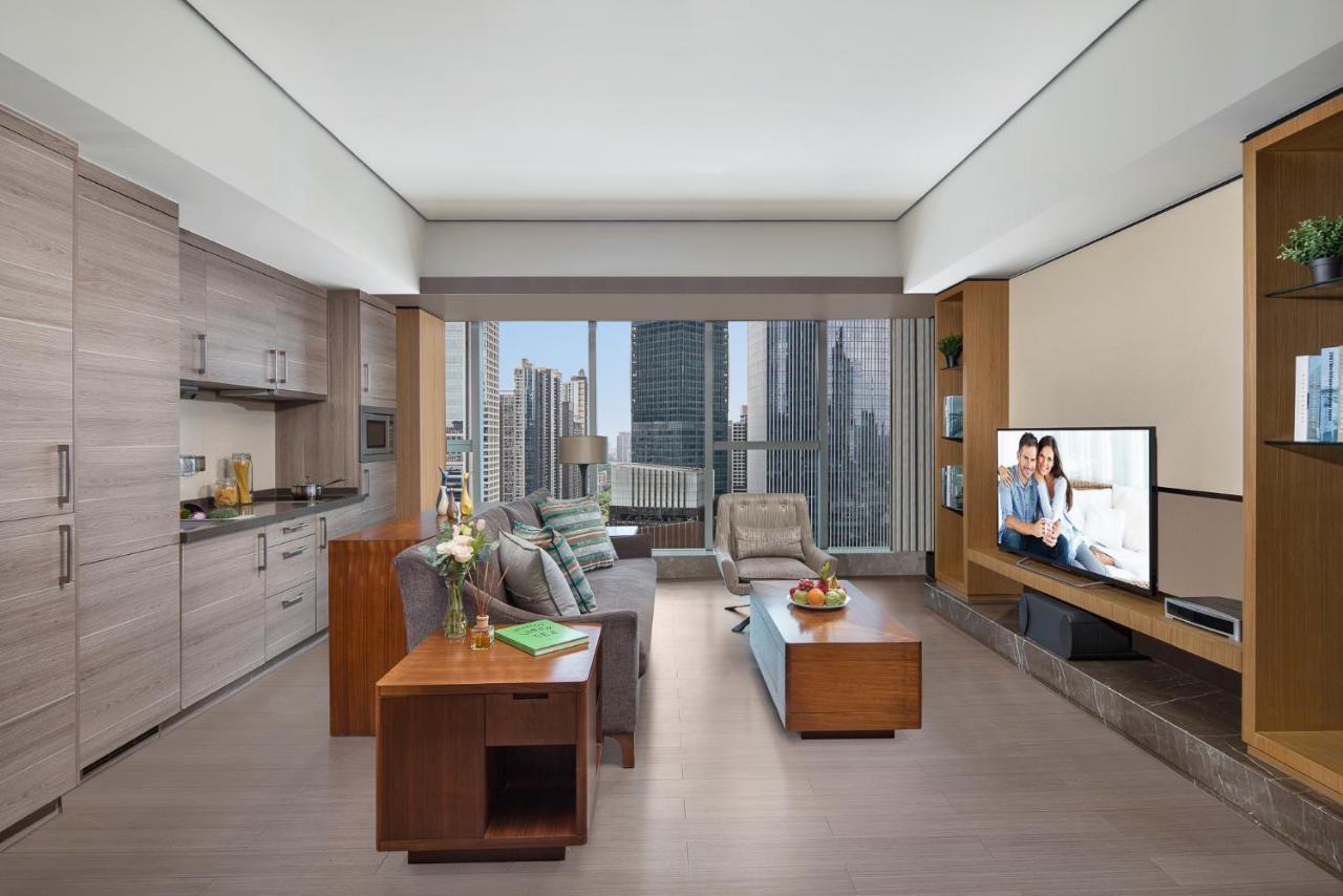 Ascott Ifc Guangzhou Apartment Bagian luar foto