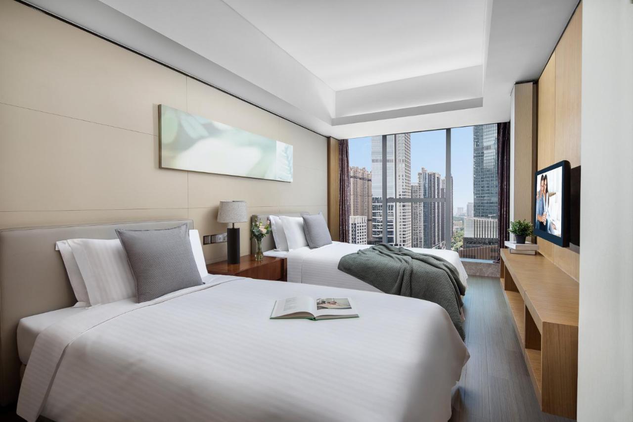 Ascott Ifc Guangzhou Apartment Bagian luar foto